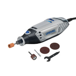 Ευθύς Λειαντήρας Dremel F 013 300 0JC, 130 W, 10000-33000 rpm, Διάμετρος 0,8-3,2 mm, Ασημί