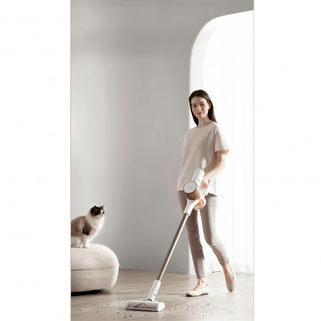 Επαναφορτιζόμενη Σκούπα Stick Xiaomi Mi Handheld Vacuum Cleaner G10 Plus, 450W, 3000 mAh, 0.6 л, Ασύρματη χρήση, Σύστημα φιλτραρίσματος 5 σταδίων, Λευκό