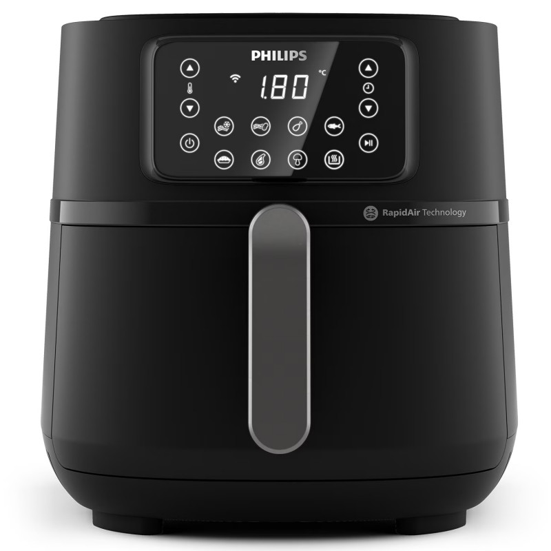 Φριτέζα αέρος Philips HD9285/93, 7,2L, 1.4 Kg, 16σε1, Rapid Air, XXL, Μαύρο