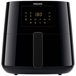 Φριτέζα αέρος Philips HD9280/70, 6.2L, 2000W, LED, 7 προεπιλεγμένα προγράμματα, 90% λιγότερα λιπαρά, Rapid Air, Μαύρο