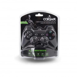 Ελεγκτής Esperanza Corsair EG106, για PS3 και PC, USB 2.0, 12 ακροδέκτες, Μαύρο