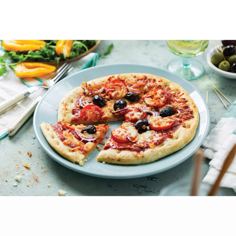 Αξεσουάρ φριτέζας Pizza XXL Philips HD9953/00, Πίτσα έως 26 cm σε 8 λεπτά, Ατσάλι, Μαύρο