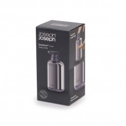 Δοχείο υγρού σαπουνιού Joseph Joseph EasyStore Luxe 70582, 300 ml, Ανοξείδωτο, Γκρι/Inox