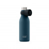 Μπουκάλι θερμός Joseph Joseph Loop 81120, 500 ml, Διπλά τοιχώματα, Αρθρωτό καπάκι, Μόνωση κενού, Μπλε