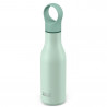 Μπουκάλι θερμό Joseph Joseph Loop 81118, 500 ml, Διπλά τοιχώματα με στρώμα χαλκού, Αρθρωτό καπάκι, Μόνωση υπό κενό, Πράσινο