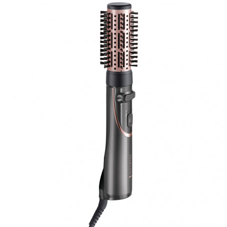 Βούρτσα στεγνώματος και styling Remington Curl and Straight Confidence AS8606, 800W, Κεραμική επίστρωση, Ionic Conditioning, Cool Shot, Μαύρο/Ροζ