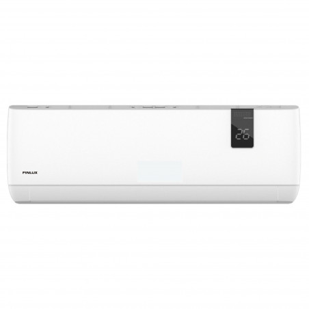 Κλιματιστικό Inverter Finlux 18JLK46NVS, 18000 BTU, A++/A+++, Επίχρυσος συμπυκνωτής, Εξωτερική μονάδα θέρμανσης, Wi-Fi, 4D φυσήματα, Λευκό