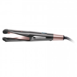 Ισιωτικό μαλλιών Remington S6606 Curl and Straight Confidence, 150-230C, κεραμικό / τουρμαλίνη, καμπύλες πλάκες, μαύρο / ροζ