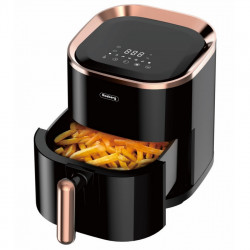 Φριτέζα AirFryer Rosberg R51980Z, 1200W, 3,5l, Ζεστός αέρας, Οθόνη LED, Χρονόμετρο, έως 200C, Μαύρο