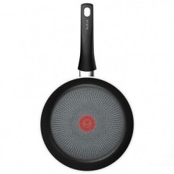 Τηγάνι Tefal C2920453 Force, 24 cm, Αντικολλητική επίστρωση, Thermo-signal, Thermo-Fusion, Induction, Μαύρο