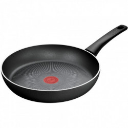 Τηγάνι Tefal C2920653 Force, 28 cm, Αντικολλητική επίστρωση, Thermo-signal, Induction, Μαύρο