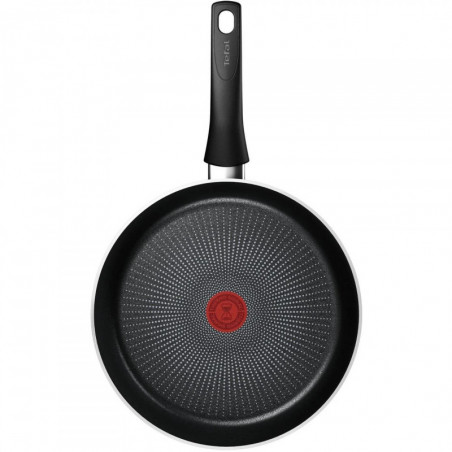 Τηγάνι Tefal C2920653 Force, 28 cm, Αντικολλητική επίστρωση, Thermo-signal, Induction, Μαύρο