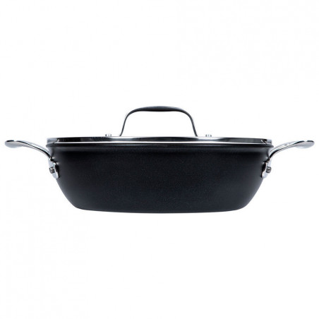 Τηγάνι Wok  Tefal G2557172 SHAL26CV M Απεριόριστο, 26 cm, Καπάκι, Αντικολλητική επίστρωση, Θερμοσήμα, Επαγωγή, Μαύρο