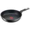 Τηγάνι Tefal G2550572, 26 cm, Thermo-Spot, Αντικολλητική επίστρωση τιτανίου X6, Επαγωγή, Μαύρο