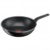 Τηγάνι Wok Tefal B5671953, 28 cm, Thermo-Signal, Thermo-Spot, Επικάλυψη τιτανίου, Χωρίς PFOA, Μαύρο