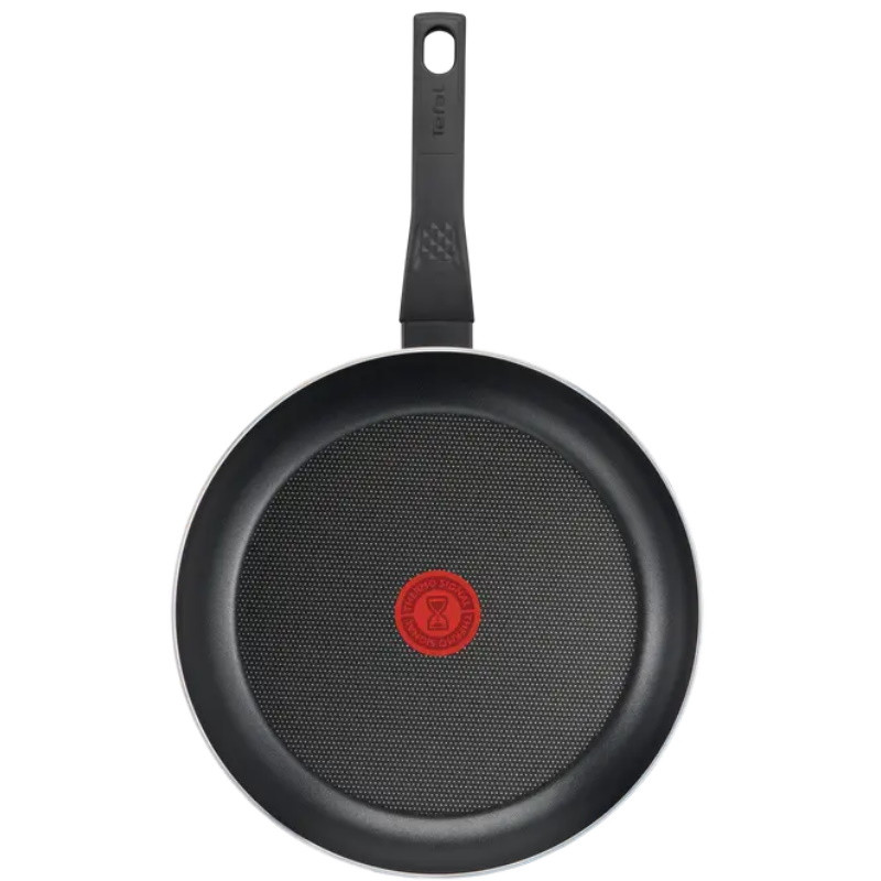 Τηγάνι Tefal B5670453, 24 cm, Thermo-Signal, Thermo-Spot, Επικάλυψη τιτανίου, Μαύρο