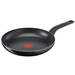 Τηγάνι Tefal G2550772, 30 cm, επικάλυψη τιτανίου, Thermo-Spot, Induction, Μαύρο