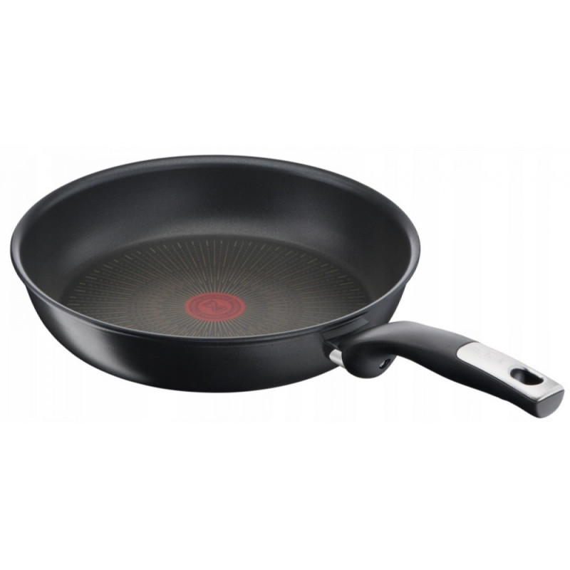 Τηγάνι Tefal G2550472, 24 cm, επικάλυψη τιτανίου, Thermo-Spot, Induction, Χωρίς PFOA, Μαύρο