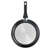 Τηγάνι Tefal G2550472, 24 cm, επικάλυψη τιτανίου, Thermo-Spot, Induction, Χωρίς PFOA, Μαύρο