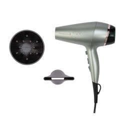 Πιστολ΄άκι Remington Botanicals AC5860, 2300 W, 2 ταχύτητες, 3 ρυθμίσεις θερμοκρασίας, Cool shot, Αξεσουάρ, Πράσινο