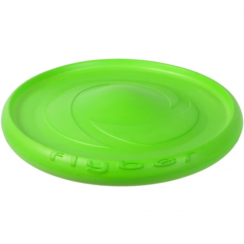 Frisbee Σκύλου Flyber 62175, 22 cm, Μοναδικό σχήμα, Αβλαβές για τα δόντια του σκυλιού, Πράσινο