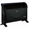 Σόμπα Convector Rosberg R51974A, 2000W, 3 επίπεδα ισχύς λειτουργίας, Θερμοστάτης, Μαύρος