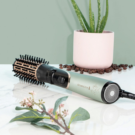 Βούρτσα στεγνώματος και styling Remington Botanicals AS5860, 800W, κεραμική βάση, Cool Shot, ιονισμός, πράσινο