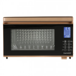 Μίνι φουρνάκι Laretti LR-EC3908, 2000 W, 45 l, 230C, Grill, Convection, Οθόνη LCD, Χάλκινο