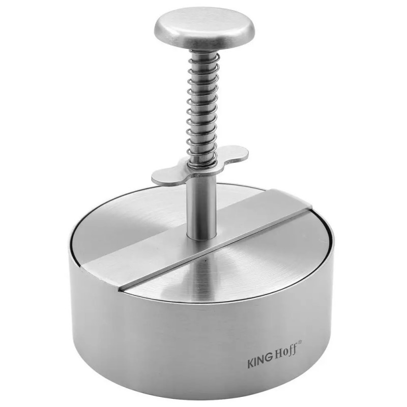 Πρέσα Burger Kinghoff KH 1879, Ανοξείδωτο, Διάμετρος 11,4 cm, Inox