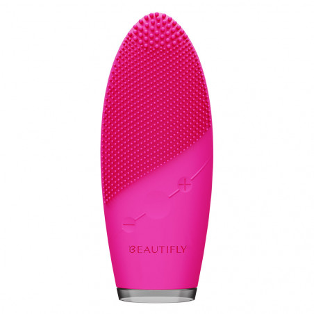 Beautifly B-Fresh Slim Sonic Facial Brush, 8000 rpm/min, 9 επίπεδα, 2 λειτουργίες, σιλικόνη ιατρικού βαθμού, IPX7, ροζ