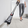 Κάθετη ηλεκτρική σκούπα Dyson V15 Detect Аbsolute, 660W, 0.76 l, 60 λεπτά αυτονομία, Αισθητήρες, 3 λειτουργίες, LCD, Γκρι