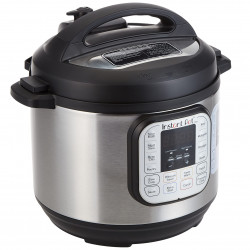 Πολυμάγειρας Instant Pot DUO 6 112018201, 1000W, 5.7l, 13 προγράμματα, 7 λειτουργίες, σύστημα ασφαλείας, ασημί/μαύρο