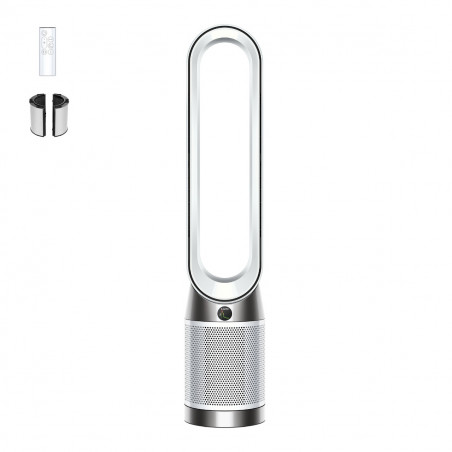 Καθαριστής και ψύκτης αέρα Dyson Purifier Cool TP10 Gen1, έως 27 m2, 40W, HEPA, ταλάντωση, 10 ταχύτητες, χρονοδιακόπτης, λευκό