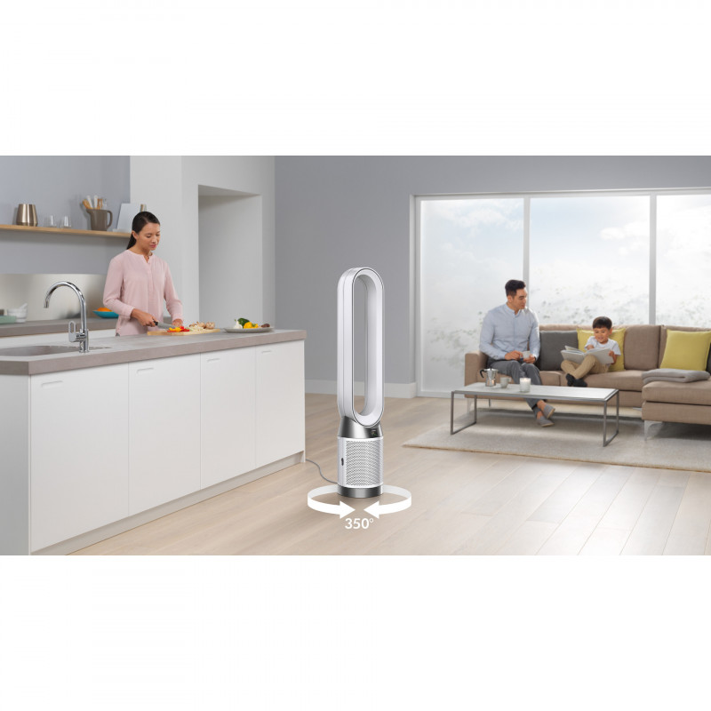 Καθαριστής και ψύκτης αέρα Dyson Purifier Cool TP10 Gen1, έως 27 m2, 40W, HEPA, ταλάντωση, 10 ταχύτητες, χρονοδιακόπτης, λευκό