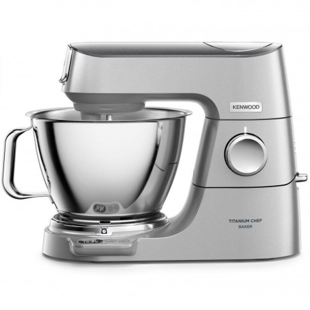 Kenwood Chef Πλανητικό μίξερ KVC85.004SI, 1200 W, 2 μπολ 3.5/5 l, 9 ταχύτητες, Παλμός, Ενσωματωμένη κλίμακα, Ασημί