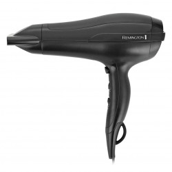 Πιστολάκι μαλλιών Remington D5210, 2200W, 2 ταχύτητες, 3 ρυθμίσεις θερμοκρασίας, ιονισμός, ψυχρή βολή, Μαύρο