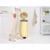 Кош за смет с педал Brabantia NewIcon 30L, Mellow Yellow