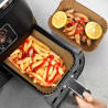 Σετ των 100 τεμ. χαρτιά για AirFryer Klausberg KB-7783, 22x14 cm, Έως 220C, Αντικολλητικό, Μπεζ