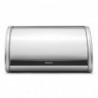 Κουτί για ψωμί Brabantia Roll Top 646889, 11 l, 31,6x26,5 cm, Ειδική δομή, Inox/Ματ