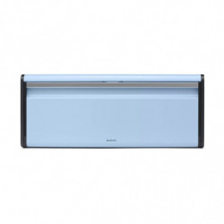 Κουτί για ψωμί Brabantia Fall Front 1005604, 18 l, 46,5x25 cm, Επιτοίχια, Ανοιχτό μπλε