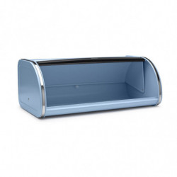 Κουτί για ψωμί Brabantia Roll Top 1005606, 16 l, 44,5x26 cm, Ελαφριά και δυνατή κατασκευή, Γαλάζιο