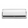 Κουτί για ψωμί Brabantia Roll Top 1003250, 16 l, 44,5x26 cm, Ελαφριά και στιβαρή κατασκευή, Λευκό/Inox