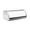 Κουτί για ψωμί Brabantia Roll Top 646881, 16 l, 44,5x26 cm, Ελαφριά και δυνατή κατασκευή, Inox