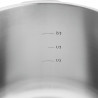 Μαγειρική εστία Zwilling EcoQuick II 64243422, 4 l, 22 cm, 2 ρυθμίσεις, Βαλβίδα ασφαλείας, Ανοξείδωτο 18/10, Επαγωγή, Ασημί