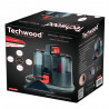 Techwood Σκούπα υφασμάτων TAN-8005R, 185W, Li-Ion 220 mAh, Ασύρματο, Δεξαμενή νερού καθαρισμού και αποβλήτων, 40 λεπτά αυτονομία, 2 ταχύτητες, Μαύρο/κόκκινο