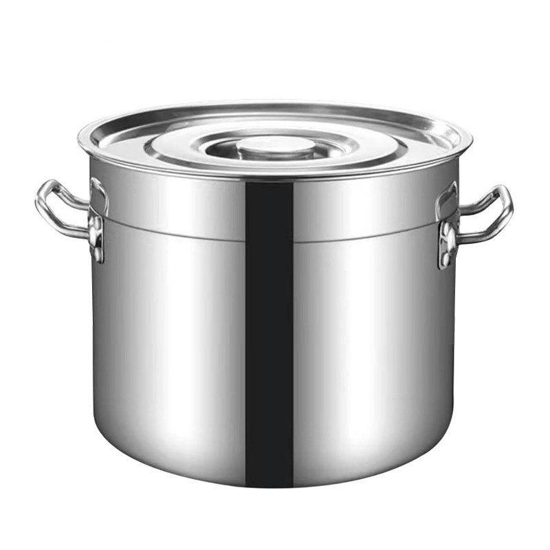 Κατσαρόλα με καπάκι Rosberg R51211C30S, 14,5 l, 30x21 cm, Inox